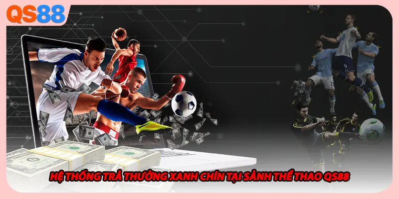 Hệ thống trả thưởng xanh chín tại sảnh thể thao QS88